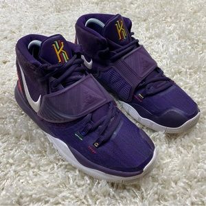 Nike Kyrie 6 Enlightenment Size 6Y Purple Basketball Shoes Sneakers